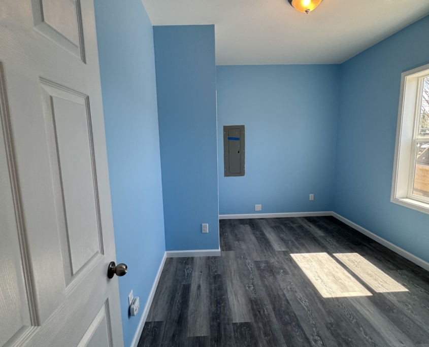 Bedroom after renovations